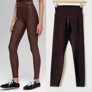 ALO Yoga Women's Brown High-Rise Leggings